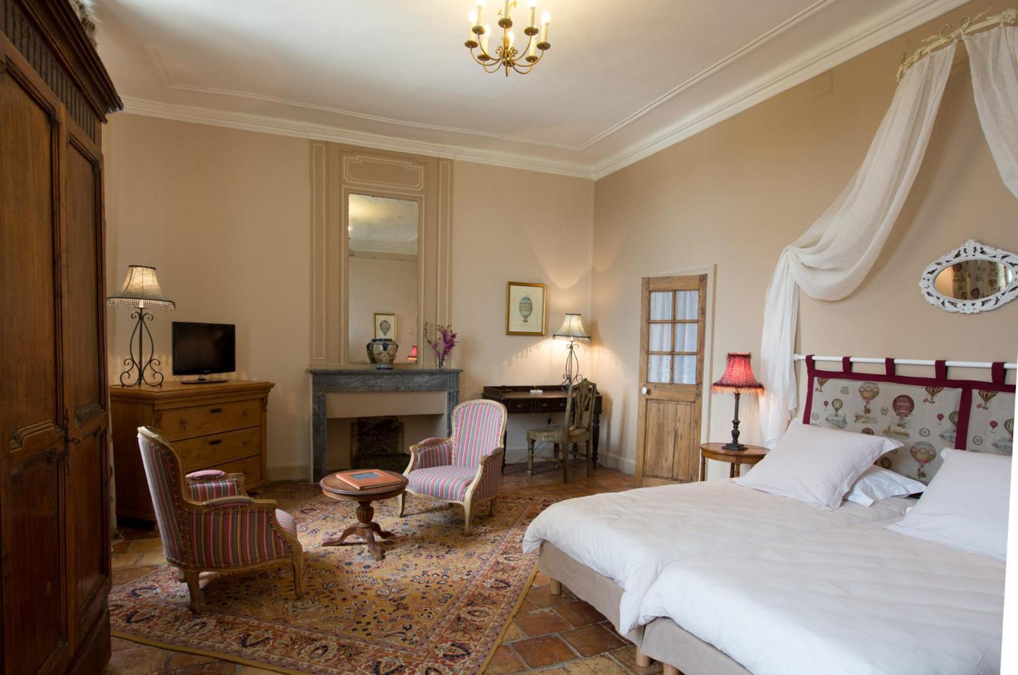 Chateau De Potelières Chambre photo